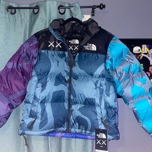 The NorthFace X Kaws Collab 96 nuptse Jacket